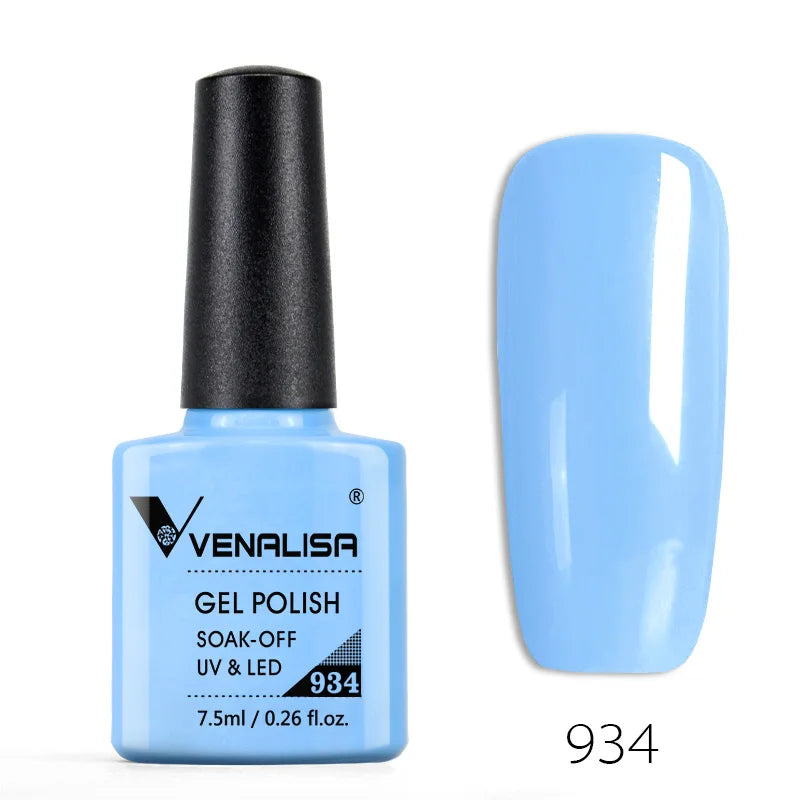 VENALISA Nail Glitter Gel Polish Semi Permanent Gellack.
