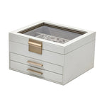 Exquisite Three-layer Large Jewelry Storage Box