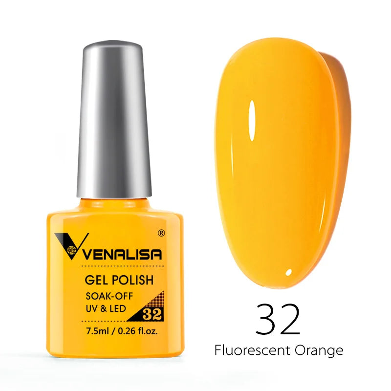 VENALISA Nail Glitter Gel Polish Semi Permanent Gellack.