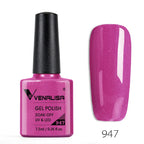 VENALISA Nail Glitter Gel Polish Semi Permanent Gellack.