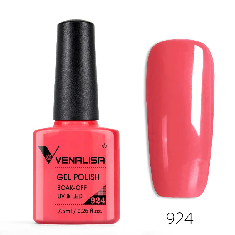 VENALISA Nail Glitter Gel Polish Semi Permanent Gellack.