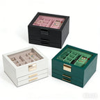 Exquisite Three-layer Large Jewelry Storage Box