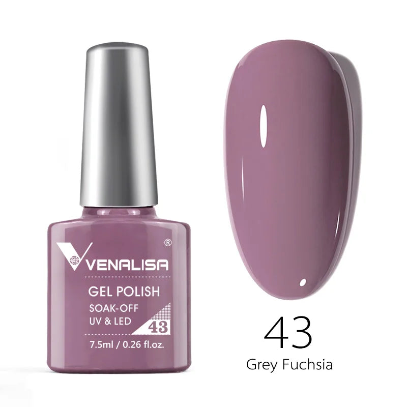 VENALISA Nail Glitter Gel Polish Semi Permanent Gellack.