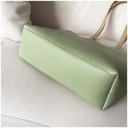 Women Shoulder Bag PU Leather Tote Handbag.