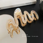 Jelly Wave Hair Claw Hairpin.
