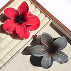Hawaiian Gradient Flower Hair Claw Clip