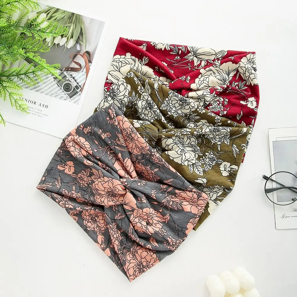 Twisted Extra Large Thick Wide Turban Headband