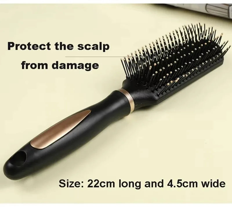 Professional Salon Straight Smooth Paddle Hair Brush.