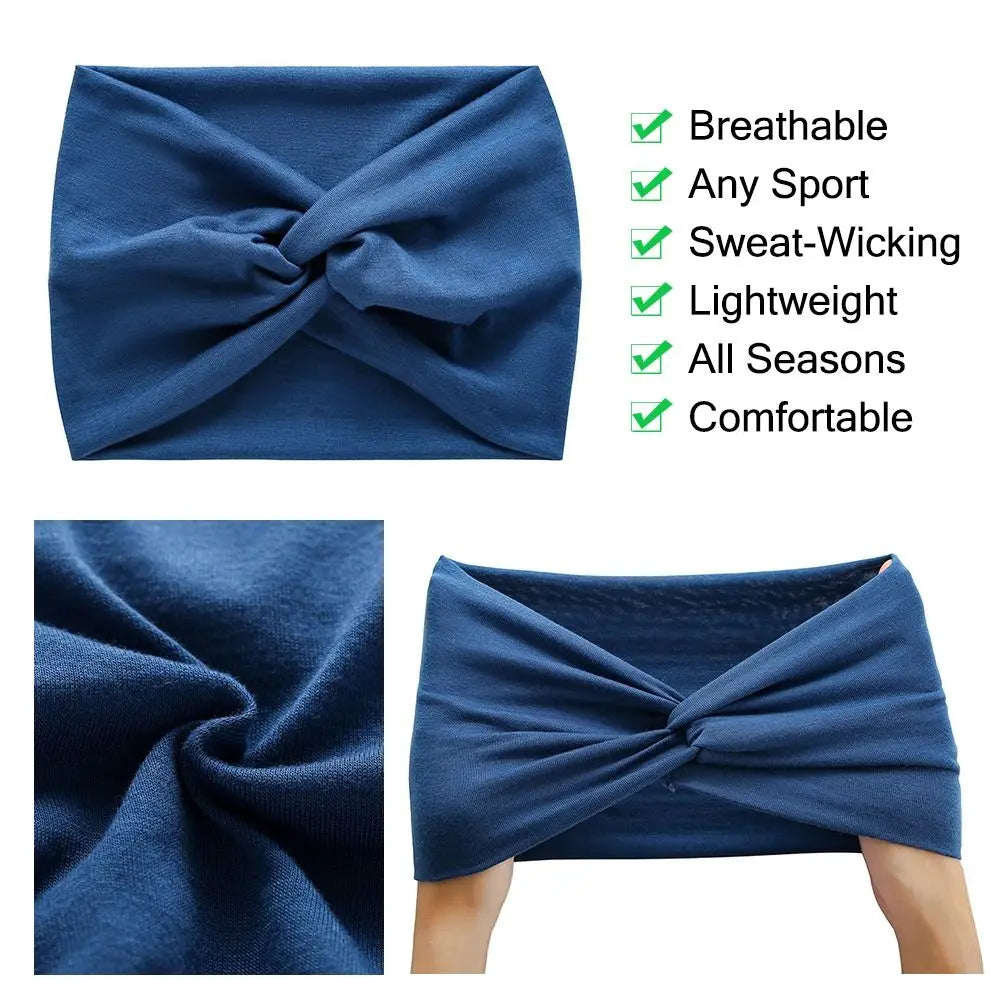 Twisted Extra Large Thick Wide Turban Headband