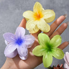 Egg Flower Hair Clips Gradient Candy Colors