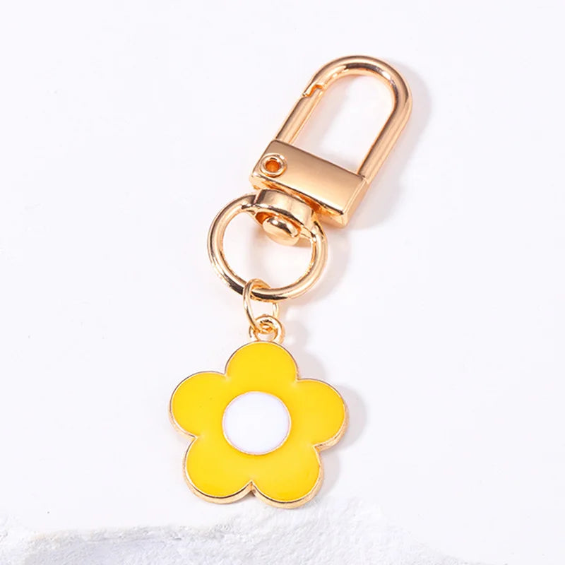 Lovely Sakura Flower Keychain Charm Accessories