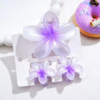 Egg Flower Hair Clips Gradient Candy Colors