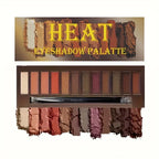 12 Color Matte Eyeshadow Plate Eye Makeup Waterproof