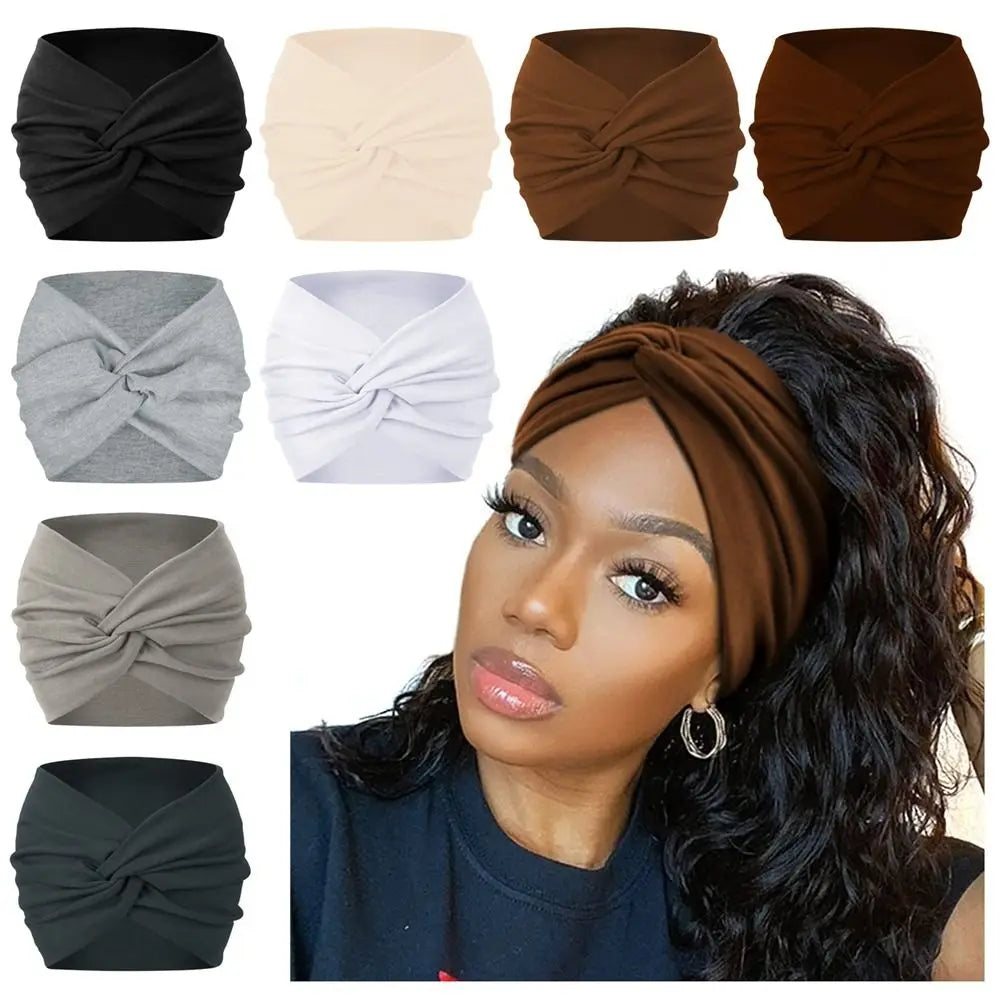 Twisted Extra Large Thick Wide Turban Headband