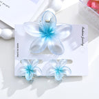 Egg Flower Hair Clips Gradient Candy Colors