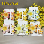 Egg Flower Hair Clips Gradient Candy Colors