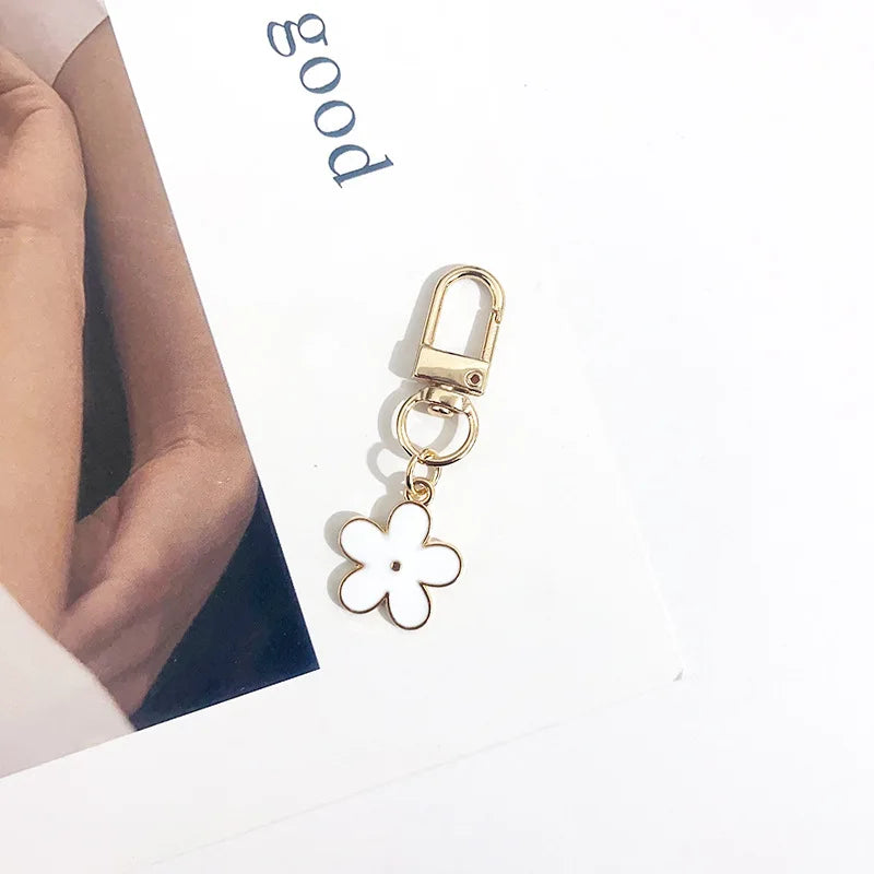 Lovely Sakura Flower Keychain Charm Accessories