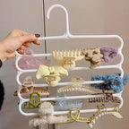 5 Layers Hair Claw Storage Rack Organizer