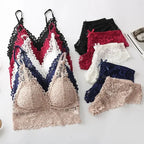 Lace Women Underwear Set Seamless Wire Free Bra Set