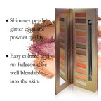 12 Color Matte Eyeshadow Plate Eye Makeup Waterproof