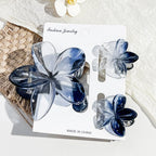Egg Flower Hair Clips Gradient Candy Colors
