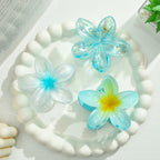 Egg Flower Hair Clips Gradient Candy Colors
