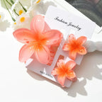 Egg Flower Hair Clips Gradient Candy Colors