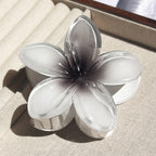 Hawaiian Gradient Flower Hair Claw Clip
