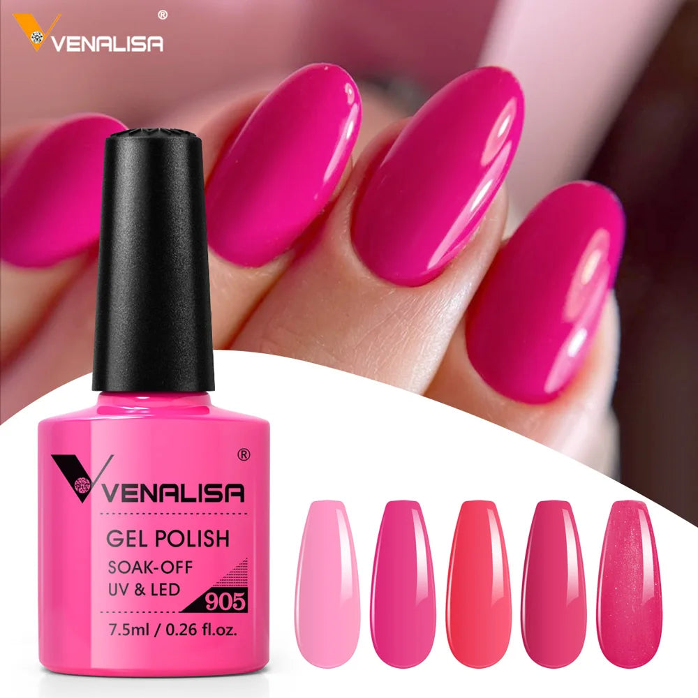 VENALISA Nail Glitter Gel Polish Semi Permanent Gellack.
