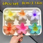 Egg Flower Hair Clips Gradient Candy Colors