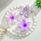 Egg Flower Hair Clips Gradient Candy Colors