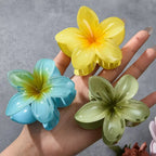 Egg Flower Hair Clips Gradient Candy Colors