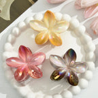 Egg Flower Hair Clips Gradient Candy Colors