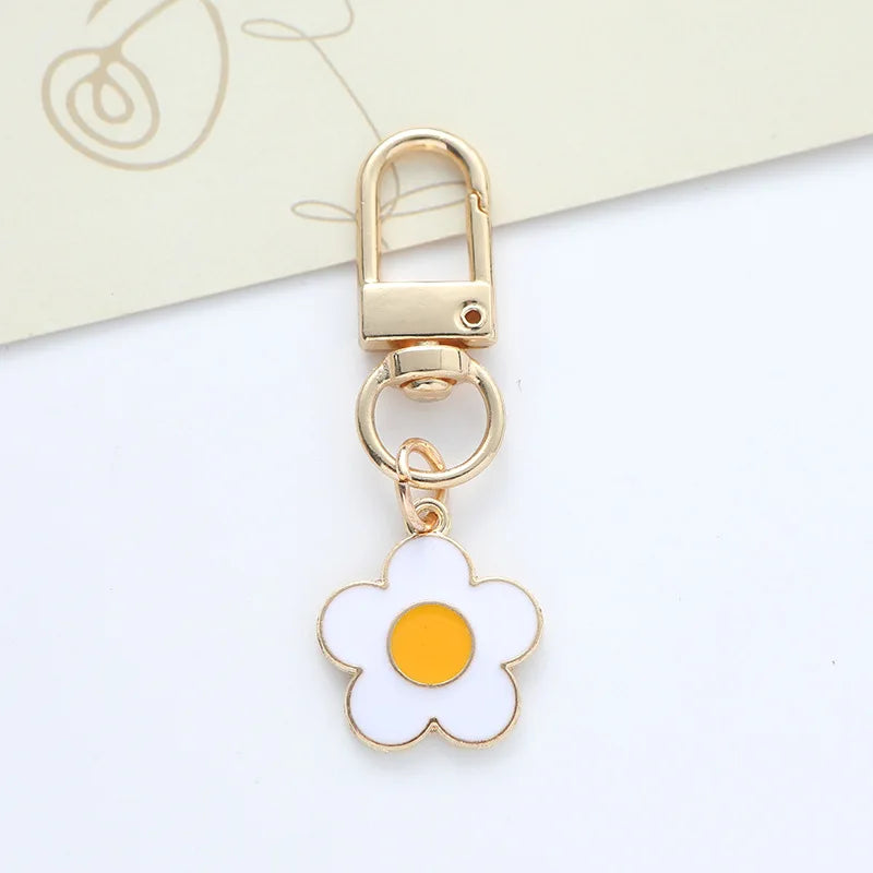 Lovely Sakura Flower Keychain Charm Accessories