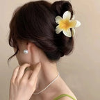 Egg Flower Hair Clips Gradient Candy Colors