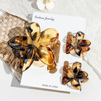 Egg Flower Hair Clips Gradient Candy Colors