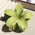 Hawaiian Gradient Flower Hair Claw Clip