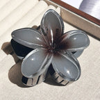 Hawaiian Gradient Flower Hair Claw Clip