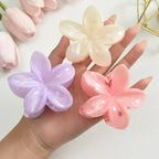 Egg Flower Hair Clips Gradient Candy Colors