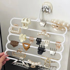 5 Layers Hair Claw Storage Rack Organizer