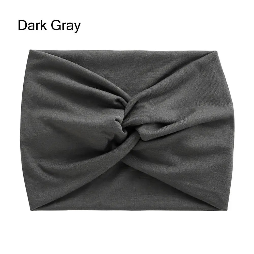 Twisted Extra Large Thick Wide Turban Headband