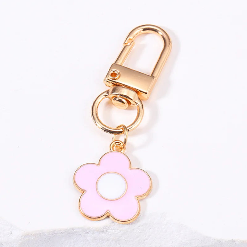 Lovely Smile Face Keychain Cute Bag Accessories.