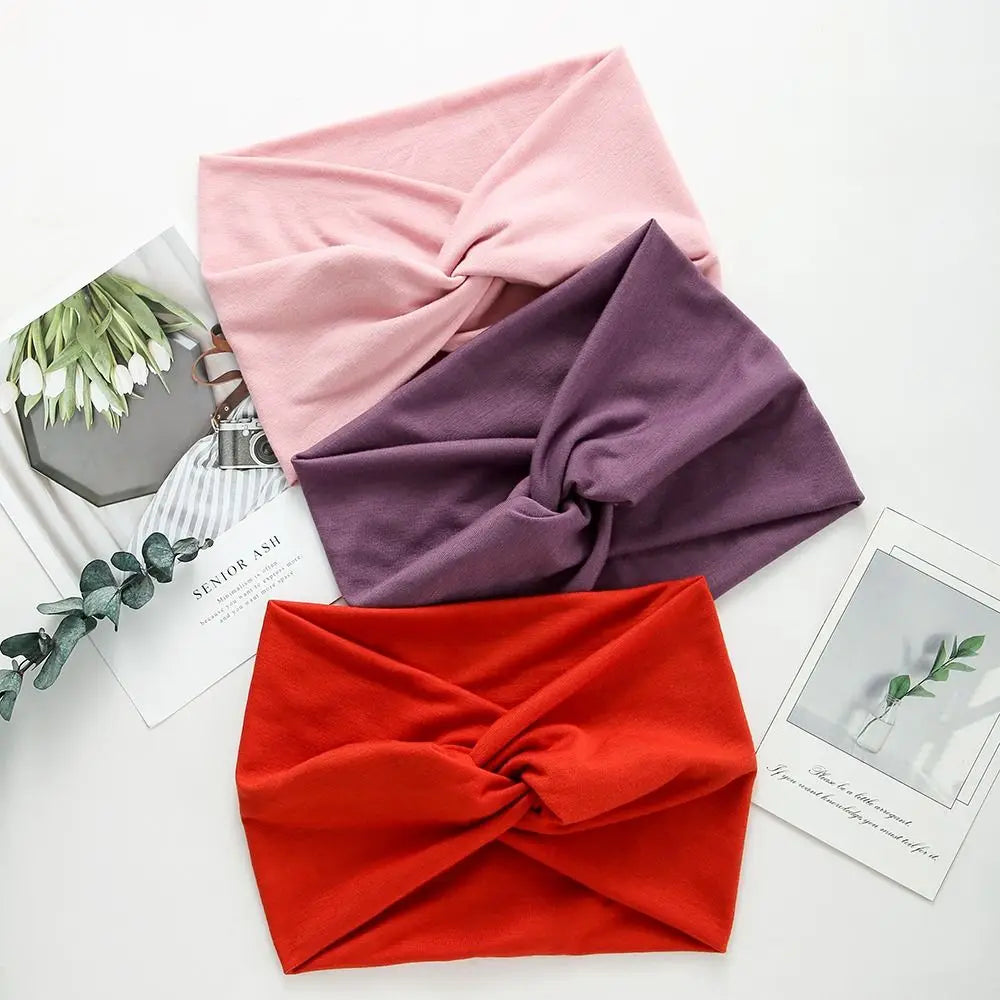 Twisted Extra Large Thick Wide Turban Headband