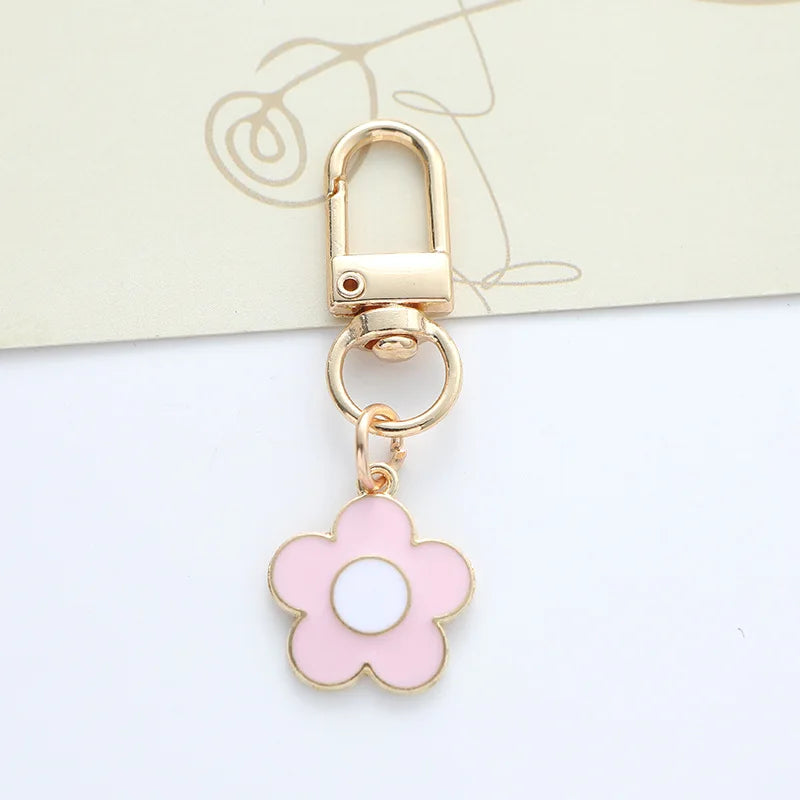 Lovely Sakura Flower Keychain Charm Accessories