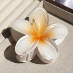 Hawaiian Gradient Flower Hair Claw Clip
