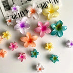 Egg Flower Hair Clips Gradient Candy Colors