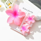 Egg Flower Hair Clips Gradient Candy Colors