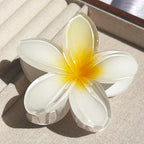 Hawaiian Gradient Flower Hair Claw Clip