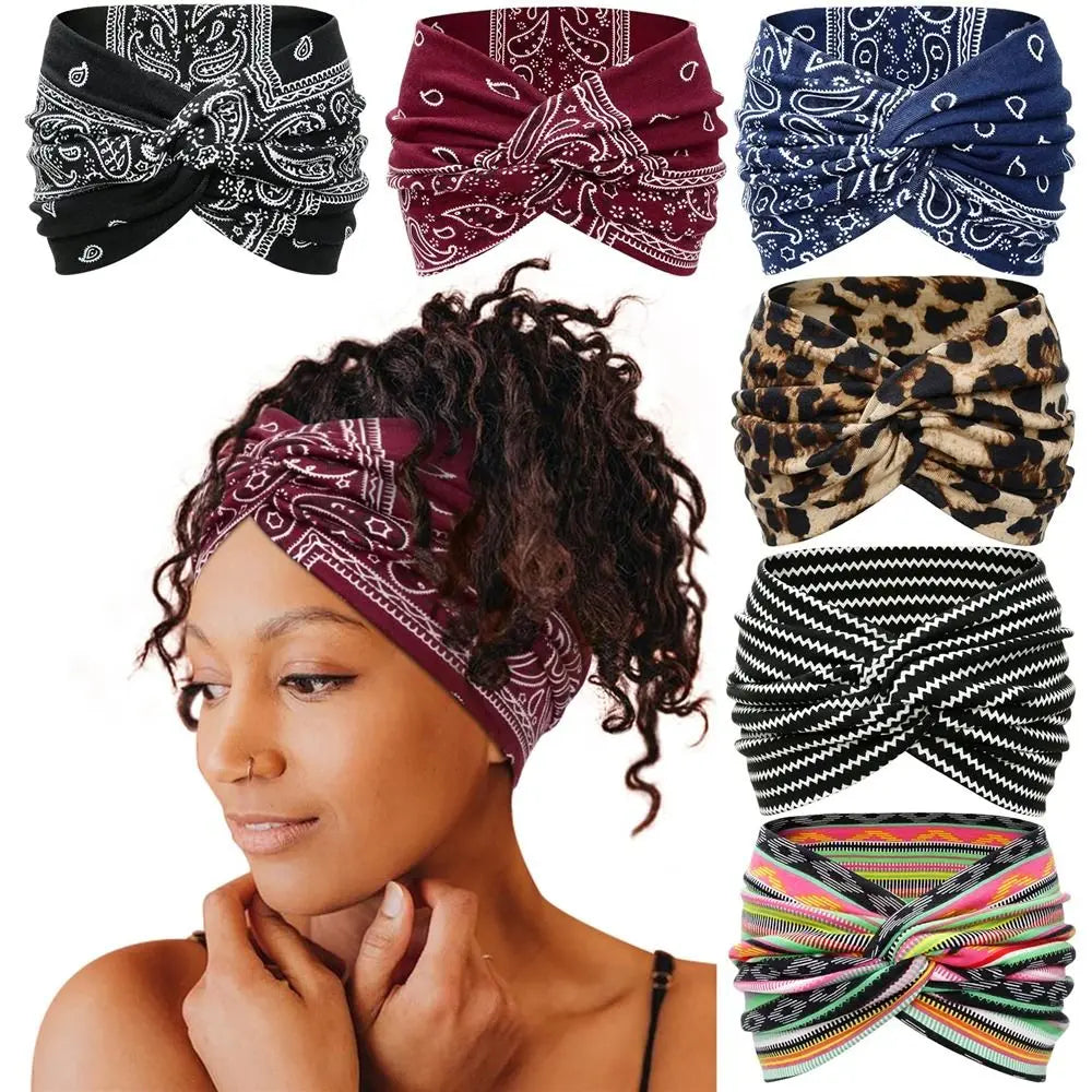 Twisted Extra Large Thick Wide Turban Headband