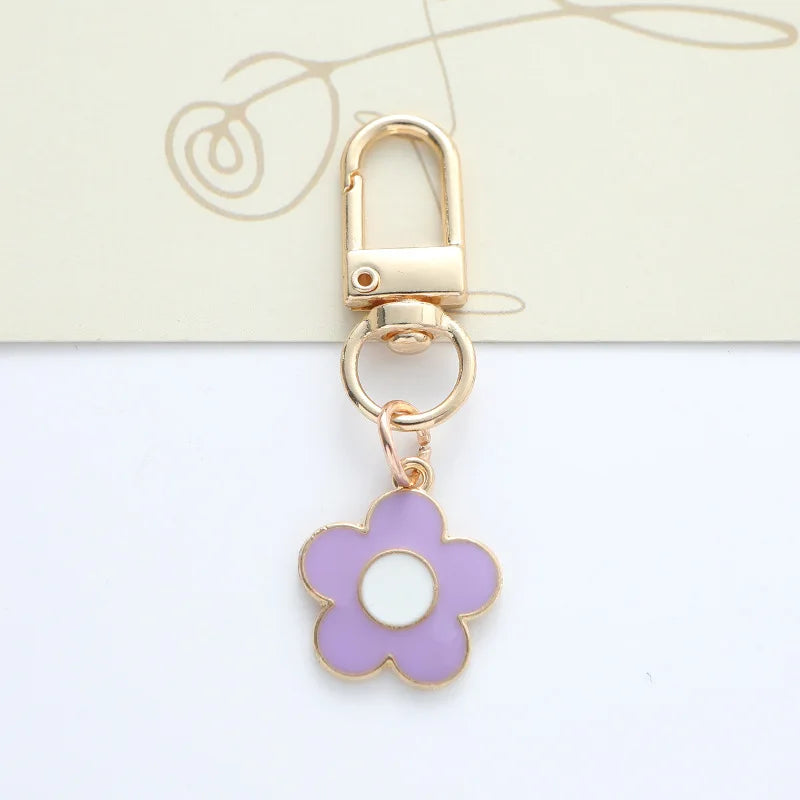 Lovely Sakura Flower Keychain Charm Accessories